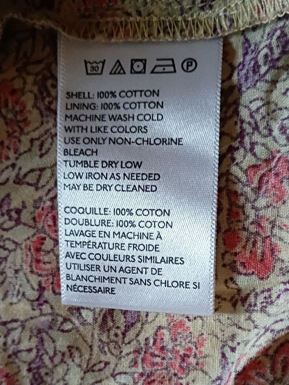 L Kimchi Blue Purple/Red Floral Ruffle-Hem Camisole - Picture 6 of 6